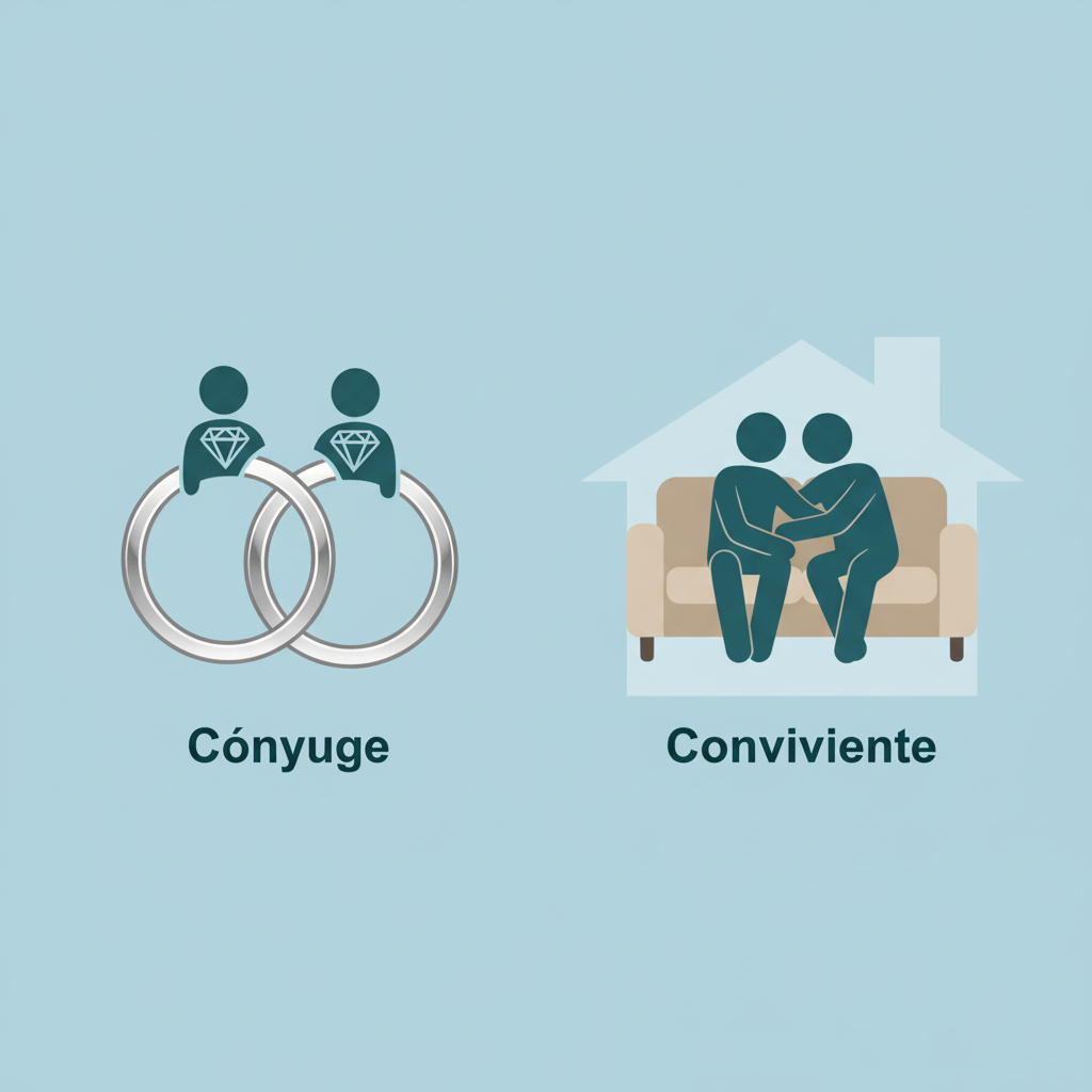 Beneficiarios vida ley: conviviente